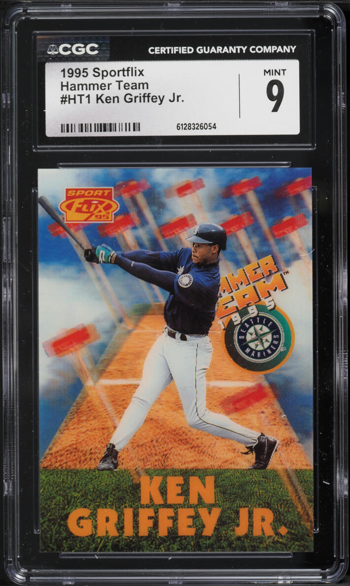 1995 Sportflix Hammer Team Ken Griffey Jr. #HT1 CGC 9 MINT