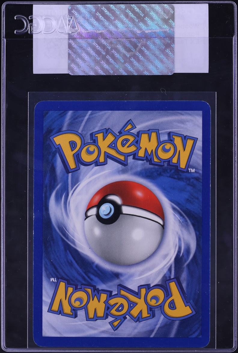 2004 Pokemon EX Team Rocket Returns Wooper #81 CGC AUTH