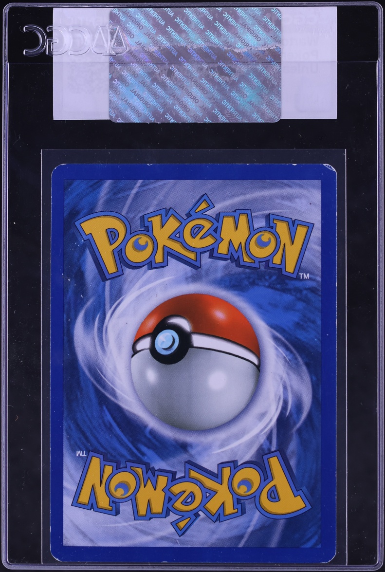 2010 Pokemon HeartGold & SoulSilver Unleashed Wartortle #42 CGC AUTH