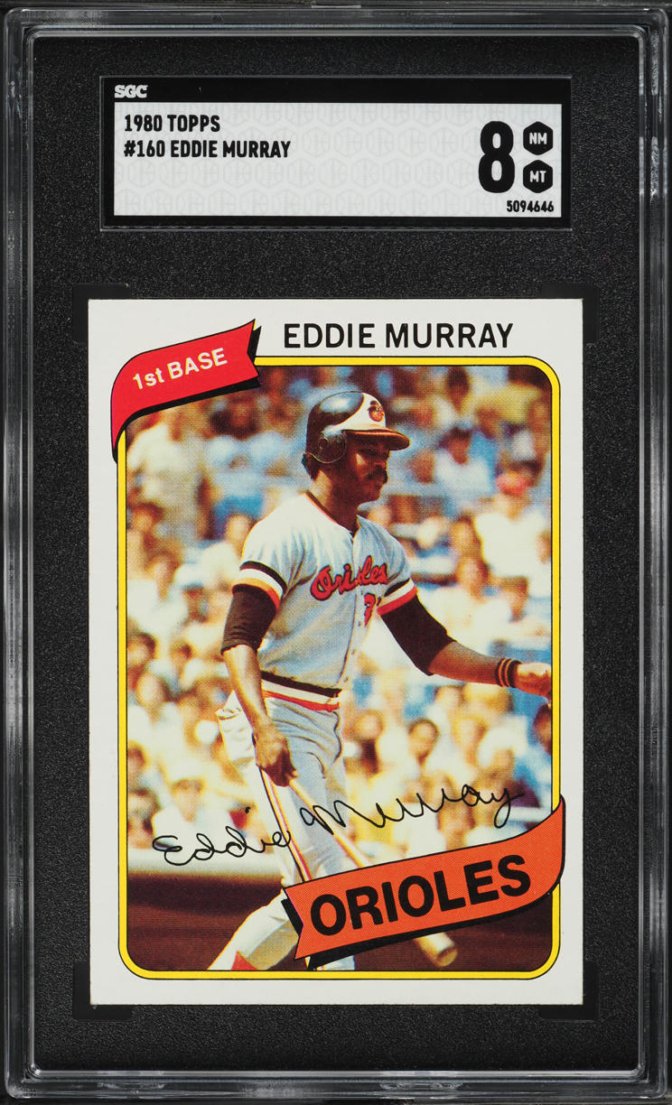 1980 Topps Eddie Murray #160 SGC 8 NM-MT