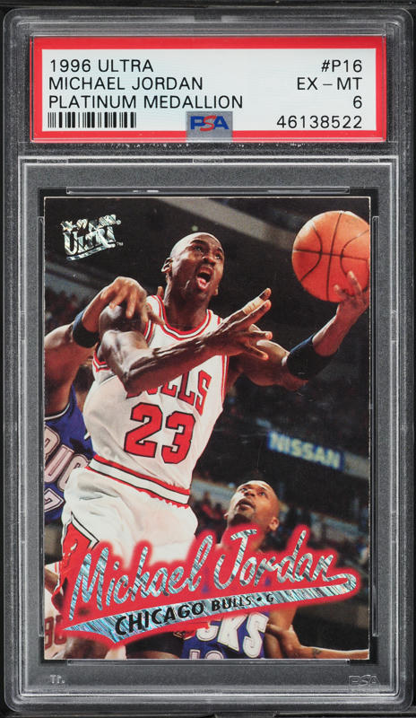 2001 SP Authentic Star Signatures Michael Jordan AUTO DNA 10 /75
