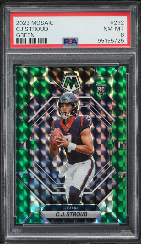 2023 Panini Mosaic NFL Debut C.J. Stroud ROOKIE #ND-3 PSA 9