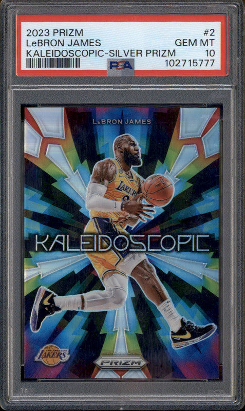 NBA カード Lebron James  Silver  BGS 9.5 2018 Panini Prizm Silver LeBron James #6 BGS 9.5 GEM MINT on
