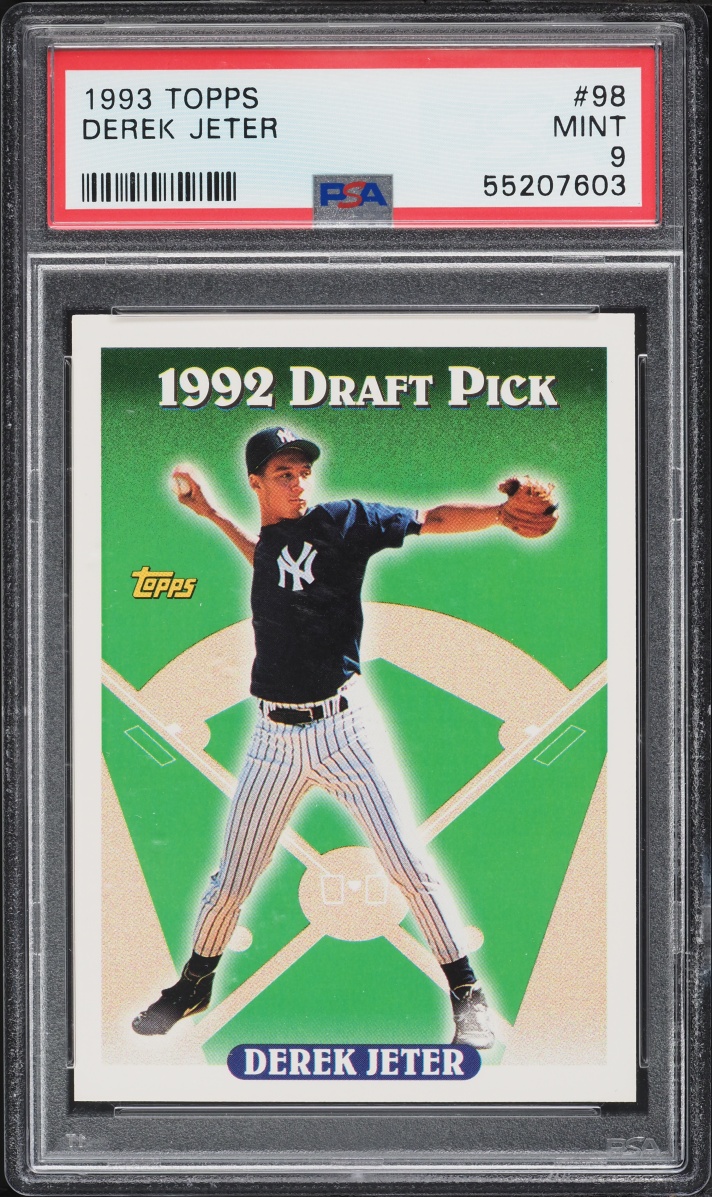 1993 Topps Derek Jeter ROOKIE #98 PSA 9 MINT