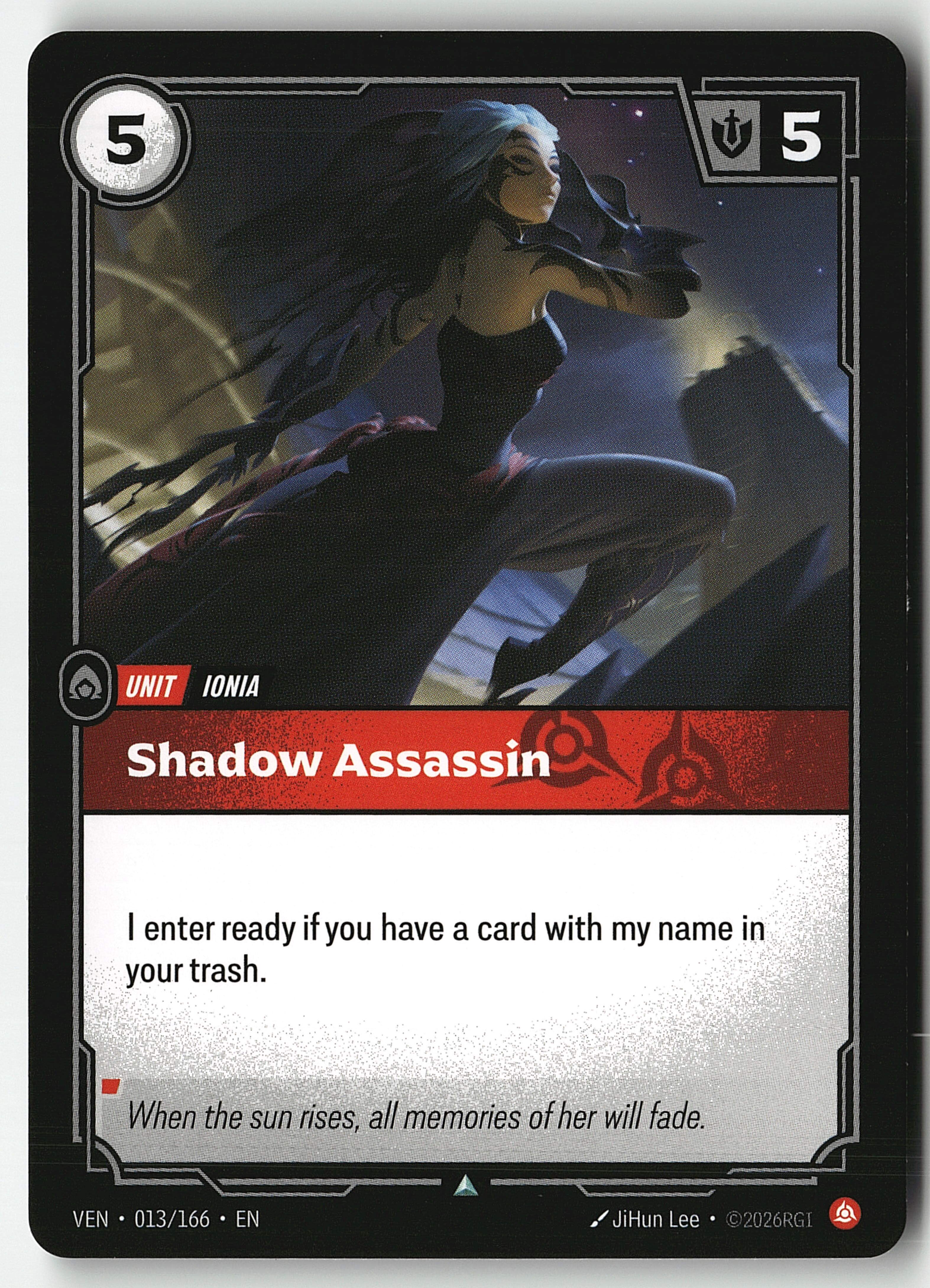 2026 Riftbound League Of Legends LoL Vendetta Shadow Assassin #13