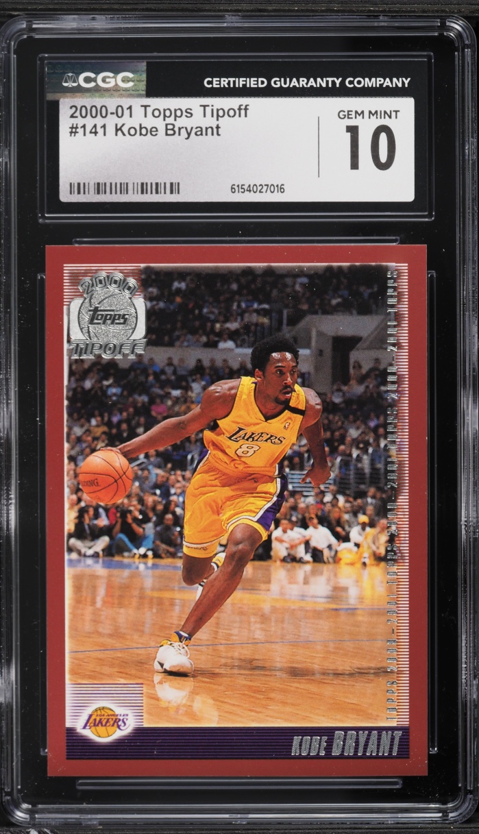 2000 Topps Tipoff Kobe Bryant #141 CGC 10 GEM MINT