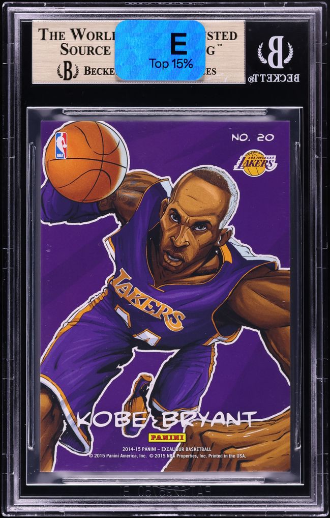 2014 Panini Excalibur Kaboom! Kobe Bryant #20 BGS 10 PRISTINE