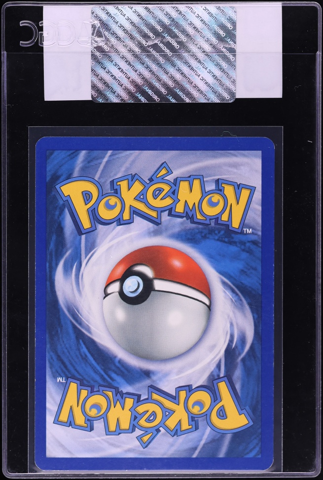 2000 Pokemon Neo Genesis Wooper #82 CGC AUTH