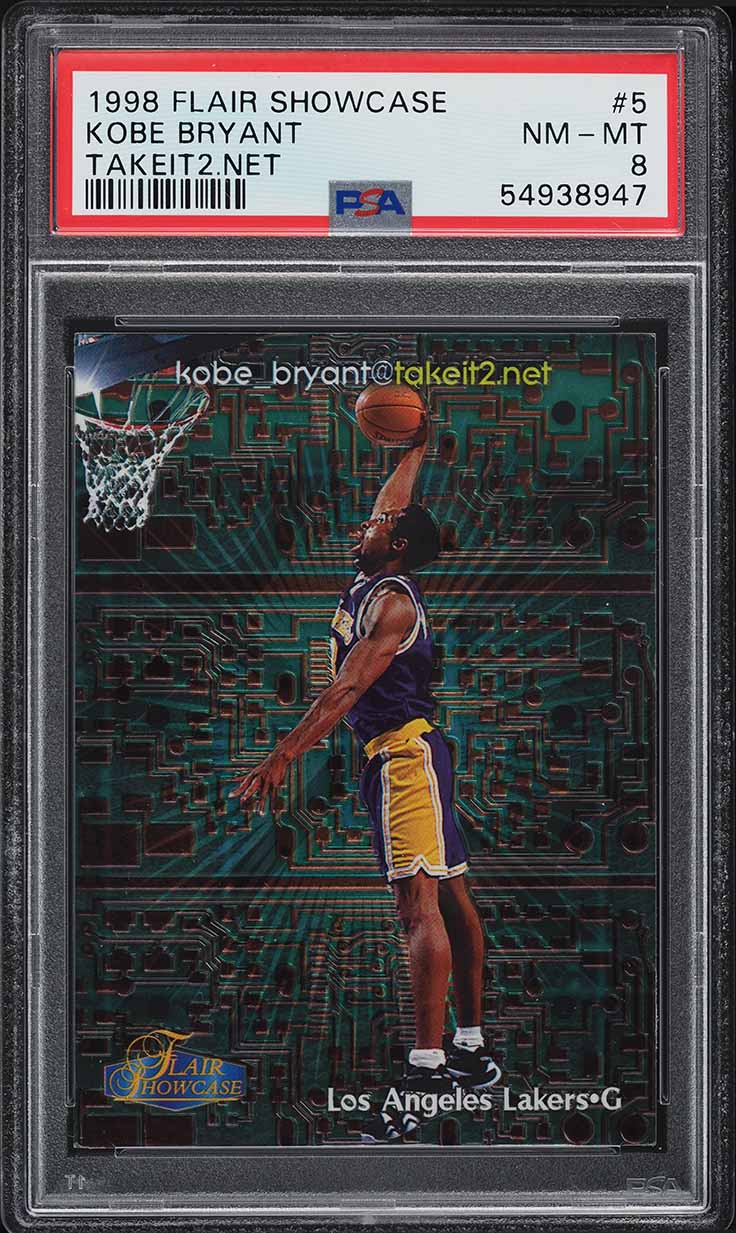 1998 Topps Chrome Kobe Bryant #68 PSA 9 MINT on Fanatics Collect