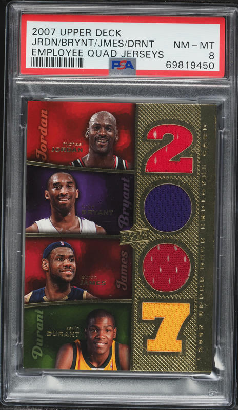 2007 Topps Chrome Kevin Durant ROOKIE #131 PSA 9 MINT on Fanatics