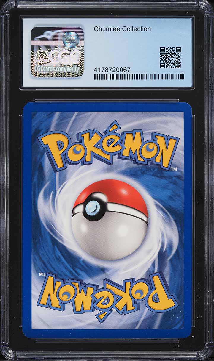 2004 Pokemon EX Ruby & Sapphire Professor Program Grass Energy #104 CGC 8.5