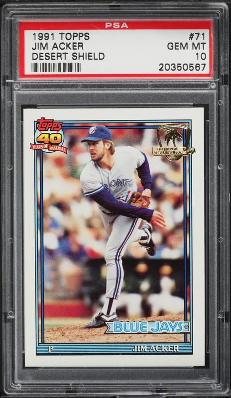 1991 BBM Japan #207 Jim Paciorek LL on Fanatics Collect