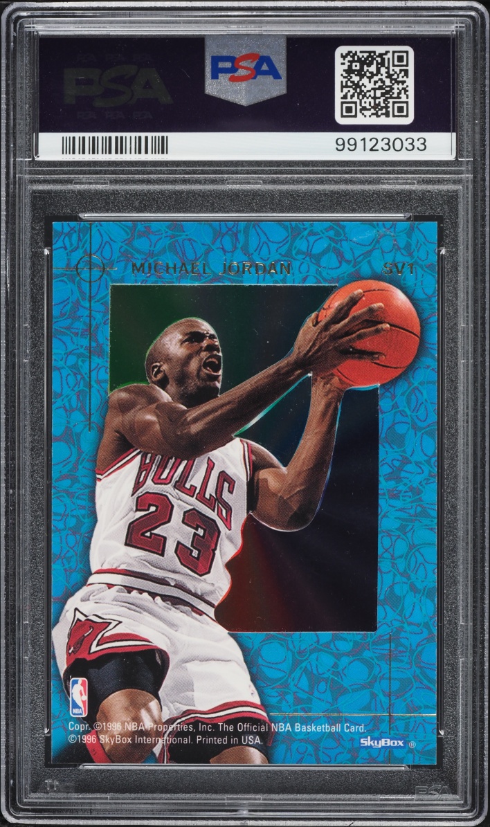 1995 Hoops Skyview Michael Jordan #SV1 PSA 10 GEM MINT