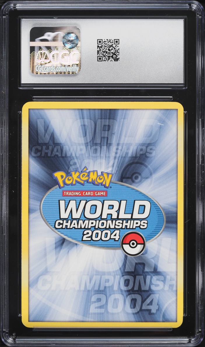 2004 Pokemon World Champion Decks Team Rushdown Kevin Nguyen Ralts #74 CGC 10 GEM MINT