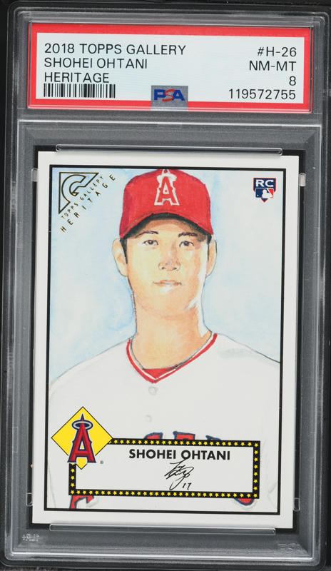2022 Topps Heritage Shohei Ohtani #150 CGC AUTH on Fanatics Collect