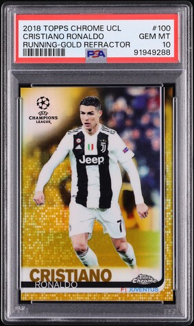 2018 Panini Prizm World Cup Cristiano Ronaldo #154 PSA 10 GEM MINT