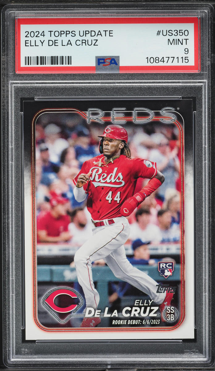 2024 Topps Update Elly De La Cruz ROOKIE #US350 PSA 9 MINT