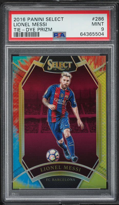 2016 Select Copper Prizm Lionel Messi /49 #286 PSA 10 GEM MINT on