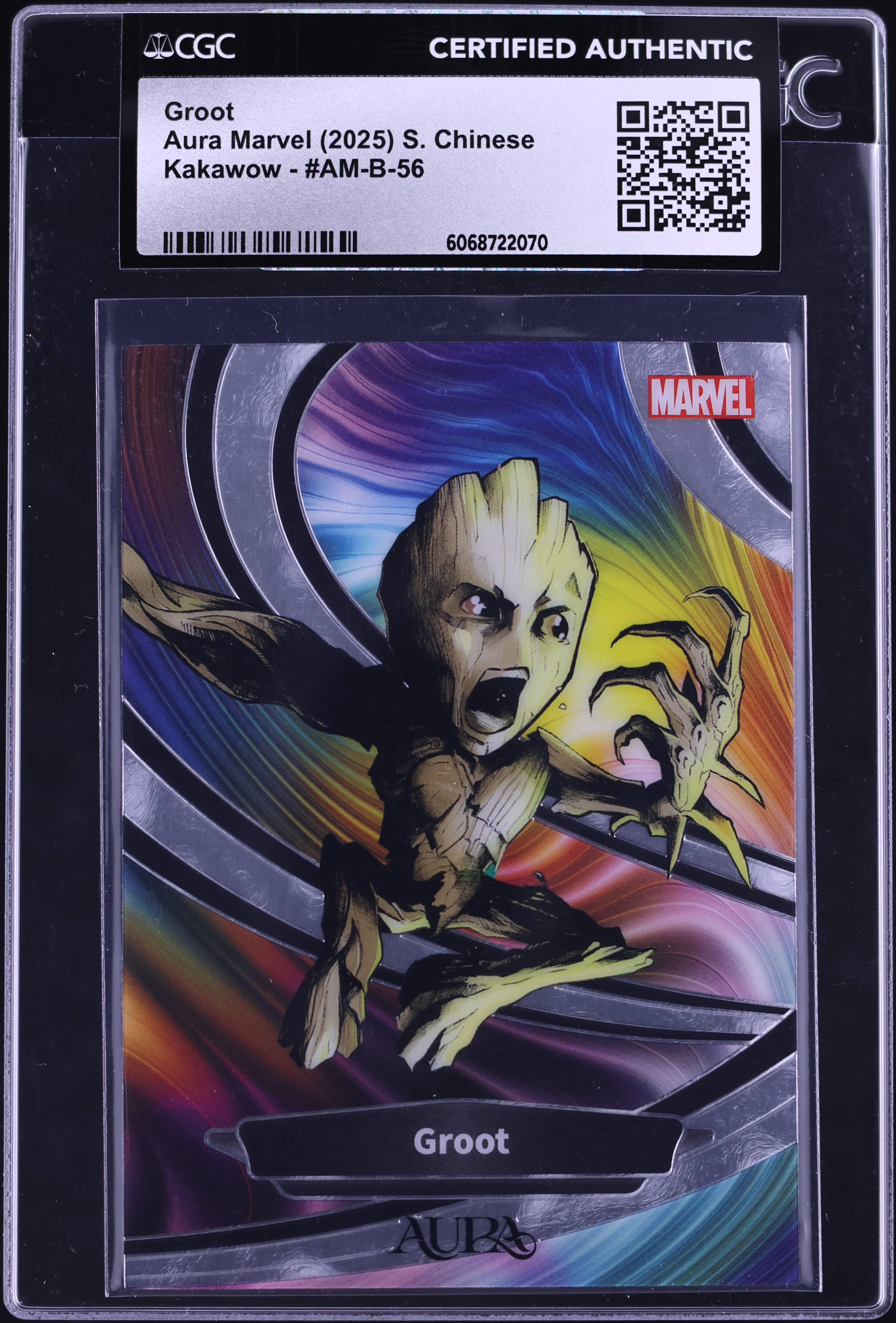 2025 Kakawow Aura Chinese Marvel Groot #AM-B-56 CGC AUTH