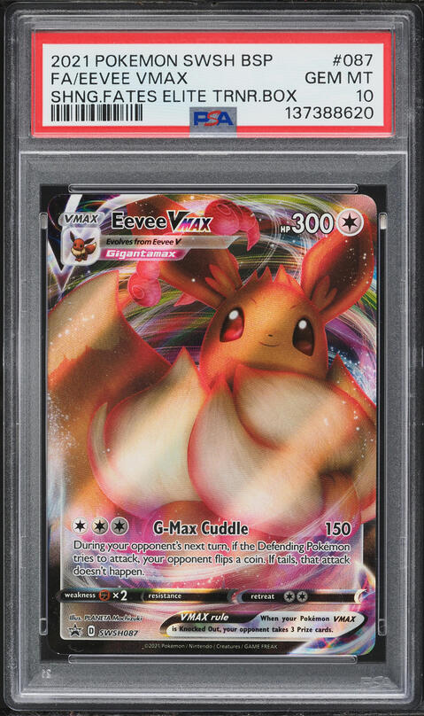 2020 Pokemon Japanese Sword & Shield Promo V Winner Prize Full Art