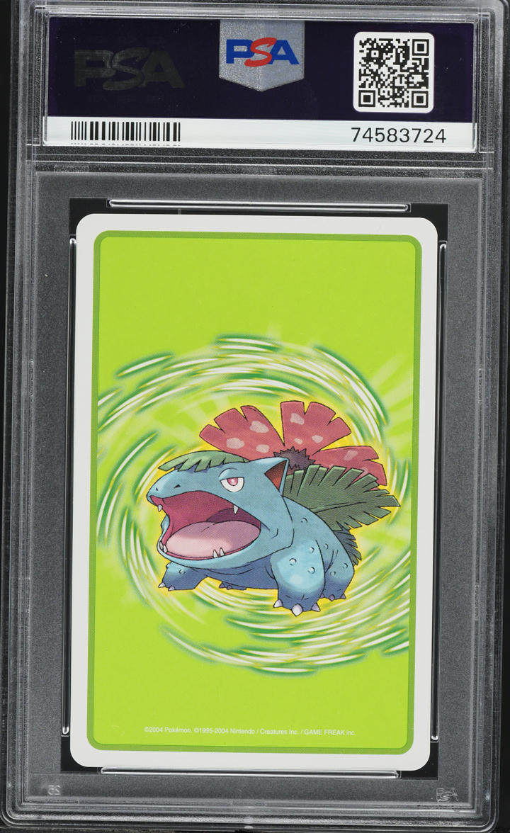 2004 Pokemon Japanese Leafgreen Version Playing Cards King Of Diamonds Raichu PSA 10 GEM MINT