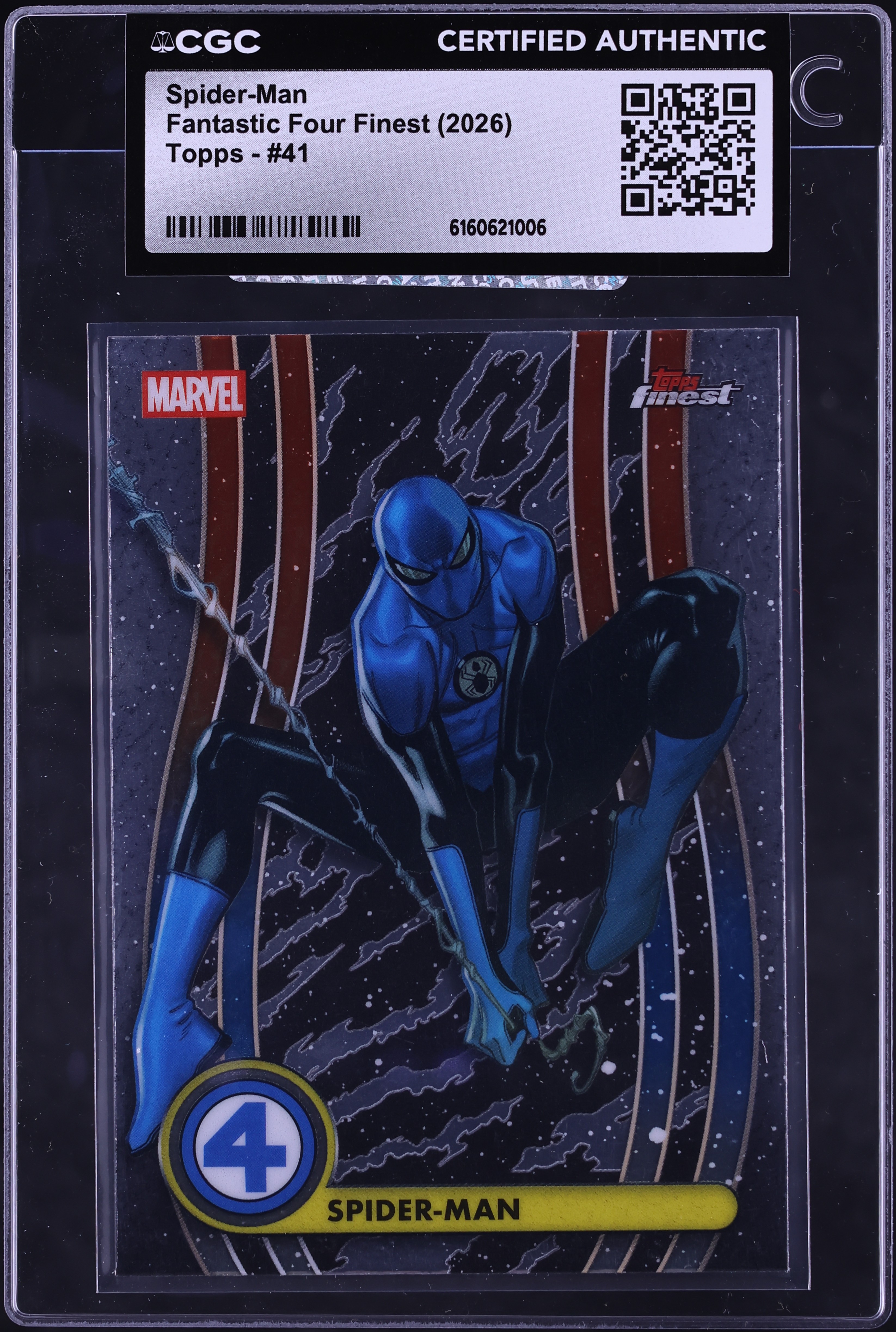 2026 Finest Marvel Fantastic Four Spider-Man #41 CGC AUTH