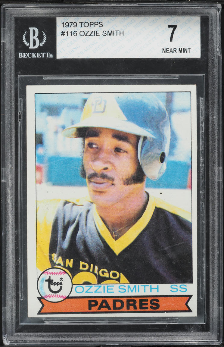1979 Topps Ozzie Smith ROOKIE #116 BGS 7 NRMT