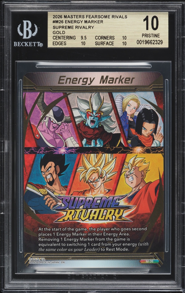 2026 Dragon Ball Super Masters Fearsome Rivals Energy Marker Supreme ...