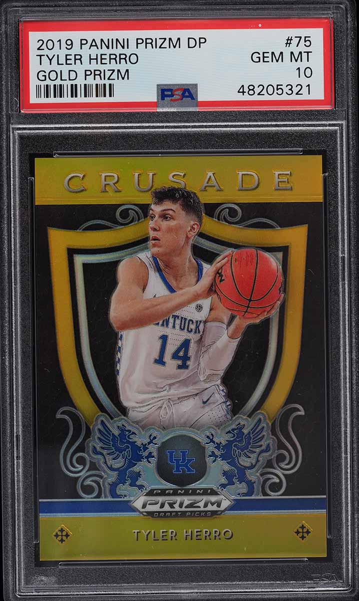 Tyler Herro SELECT GOLD PSA10 PANINI