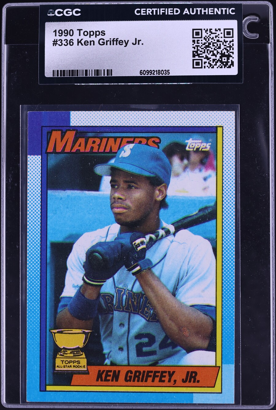 1990 Topps Ken Griffey Jr. #336 CGC AUTH
