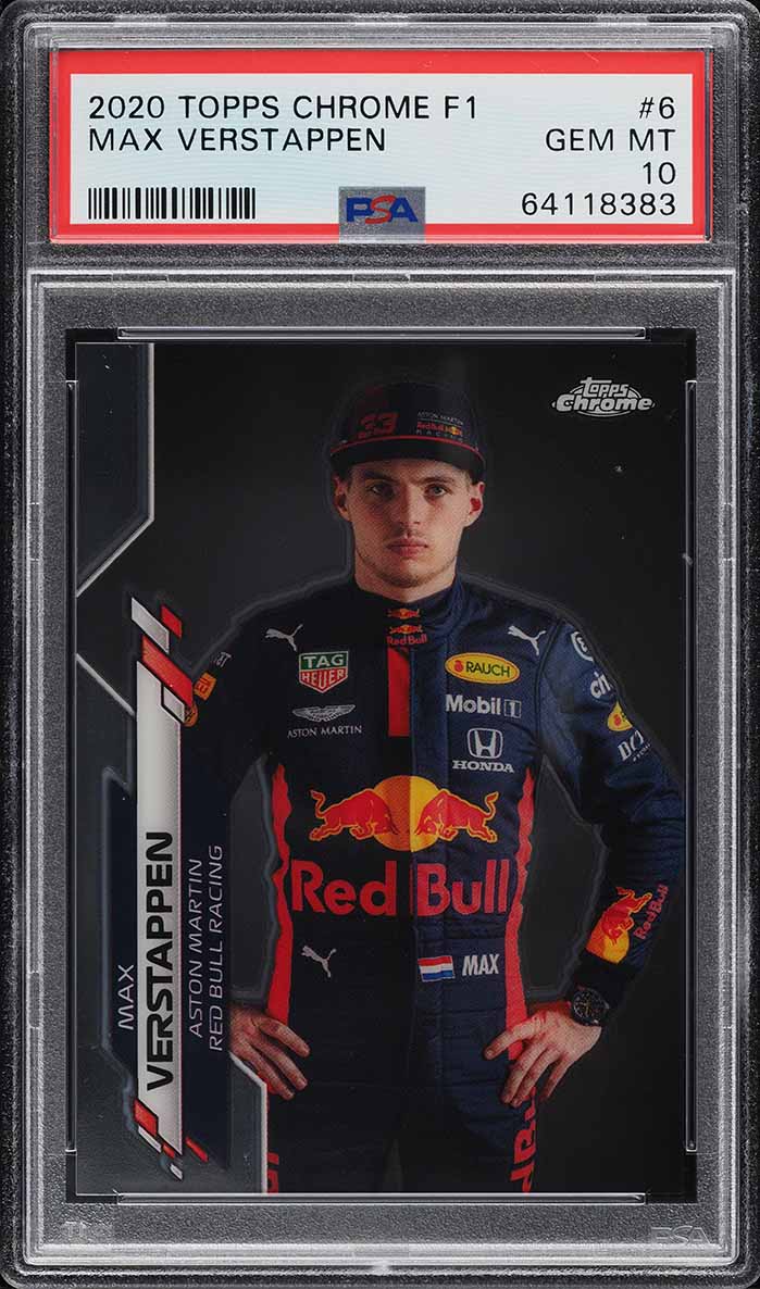 2020 Topps Chrome Formula 1 F1 Charles Leclerc #4 PSA 10 GEM MINT