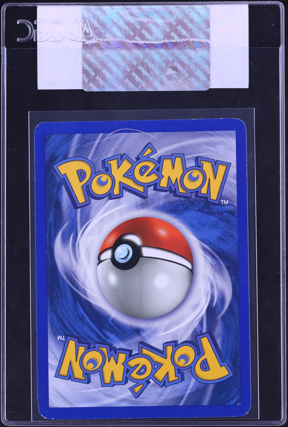 2003 Pokemon Aquapolis Reverse Holo Pupitar #56 CGC AUTH