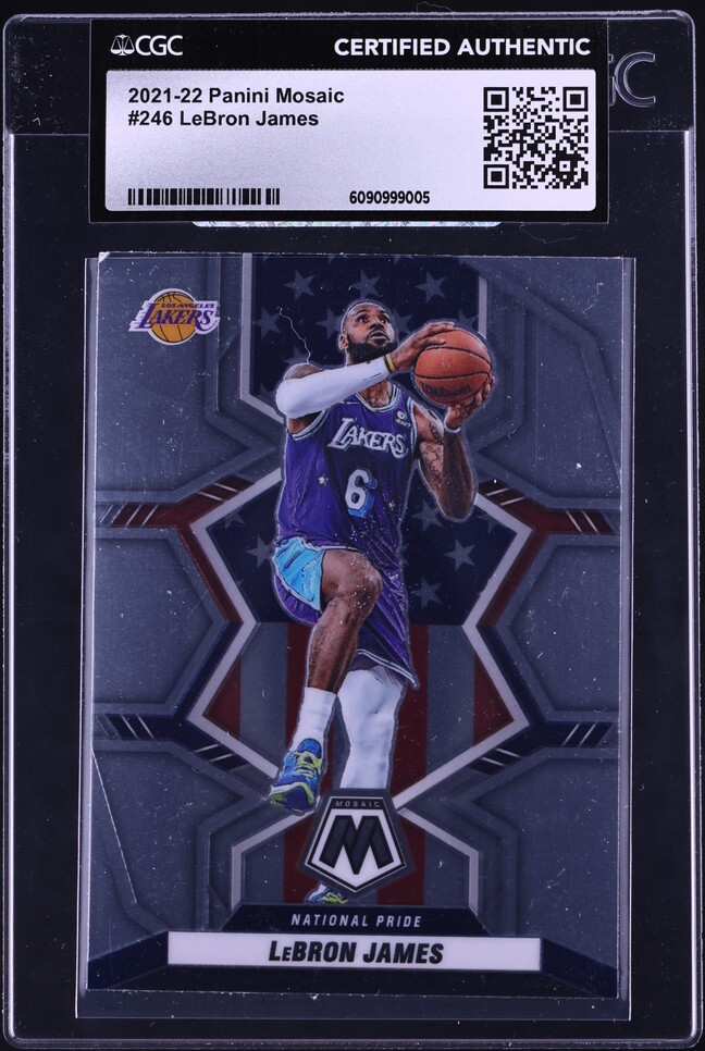 2021 Select Selective Purple Prizm LeBron James PATCH /99 #SS-LBJ