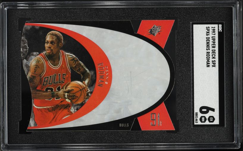 2003 SP Signature Authentic Dennis Rodman AUTO #AS-DR PSA 9 MINT