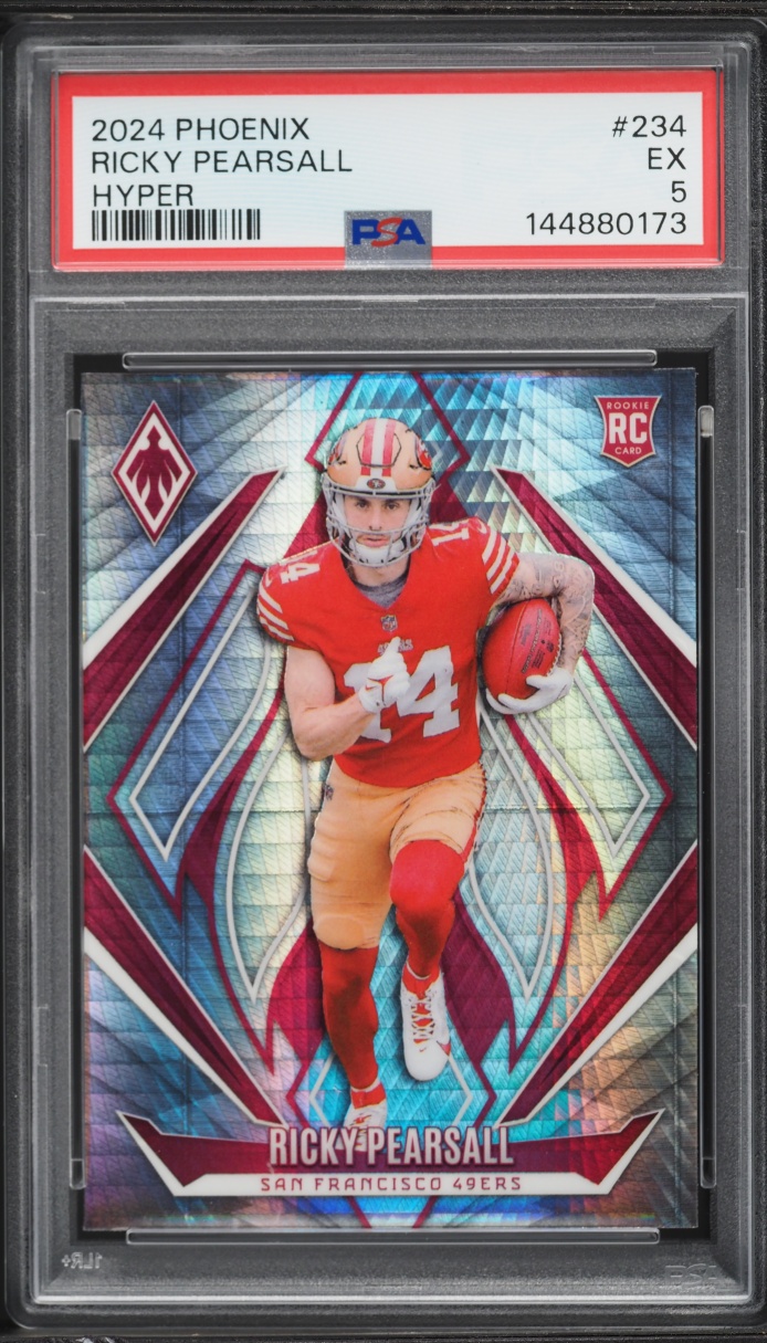2024 Panini Phoenix Hyper Ricky Pearsall ROOKIE #234 PSA 5 EX
