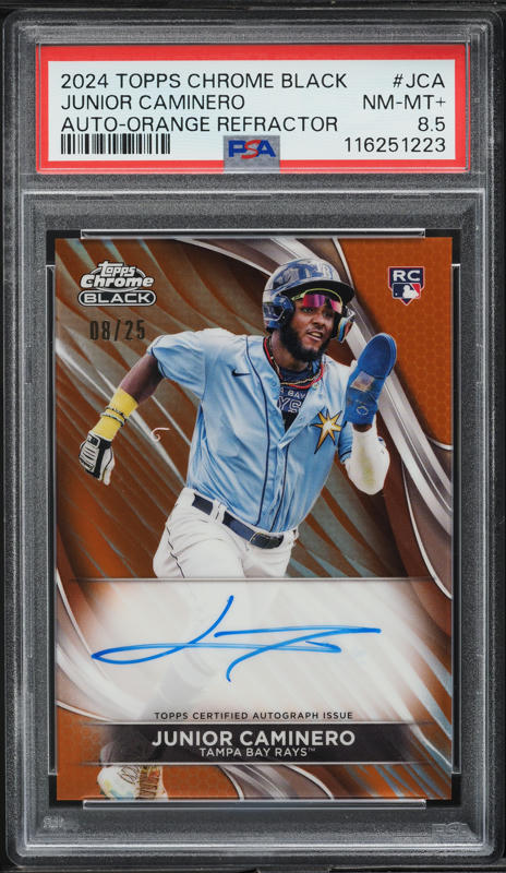 2024 Topps Chrome Rookie Orange Refractor #RA-WM Wade