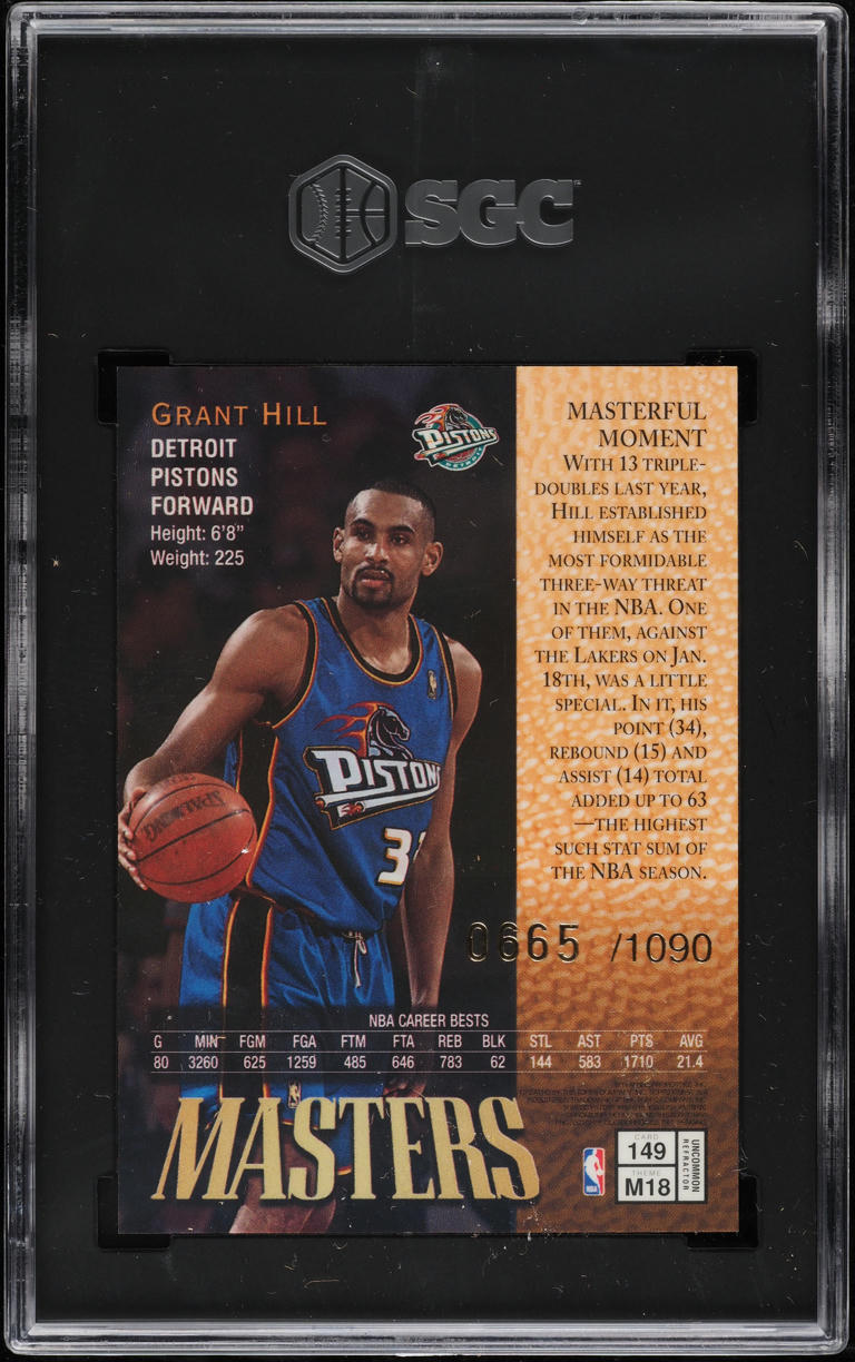 Finest Refractor #149 Grant Hill /263