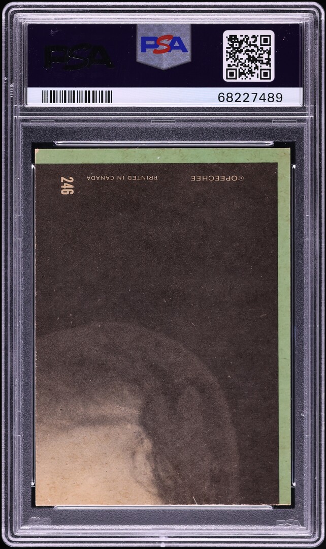 1970 O-Pee-Chee Hockey Bobby Orr HART TROPHY #246 PSA 6 EXMT