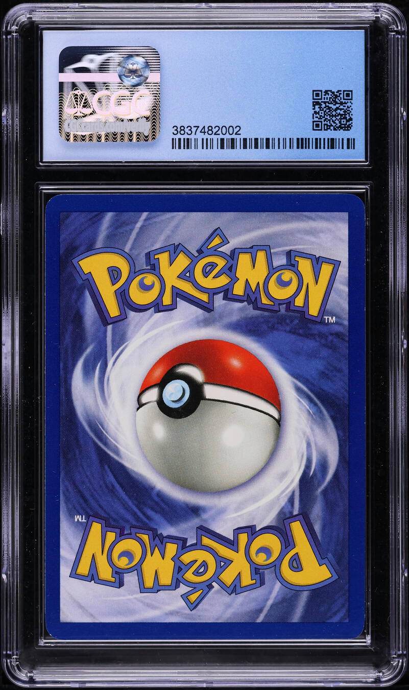 2000 Pokemon Team Rocket No Holo Error Dark Dragonite #5 CGC 8.5 NM-MT+