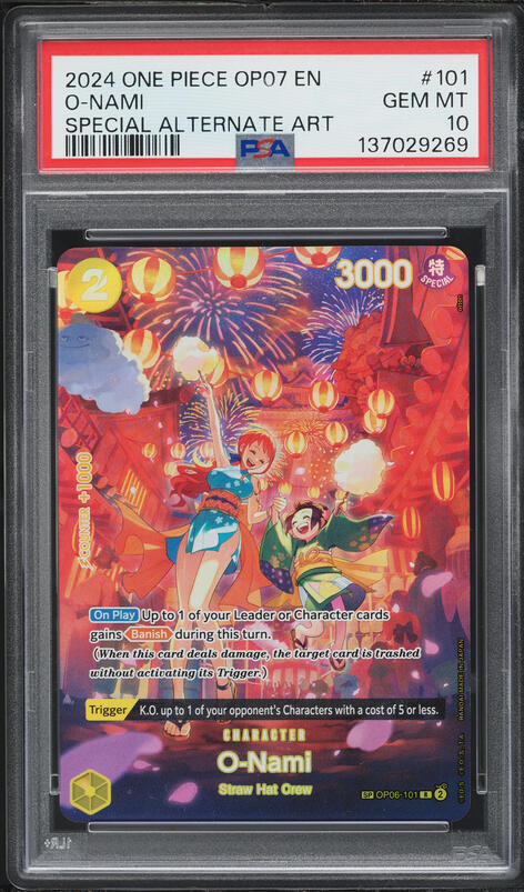 2024 One Piece 500 Years In The Future Special Alt Art O-Nami #101