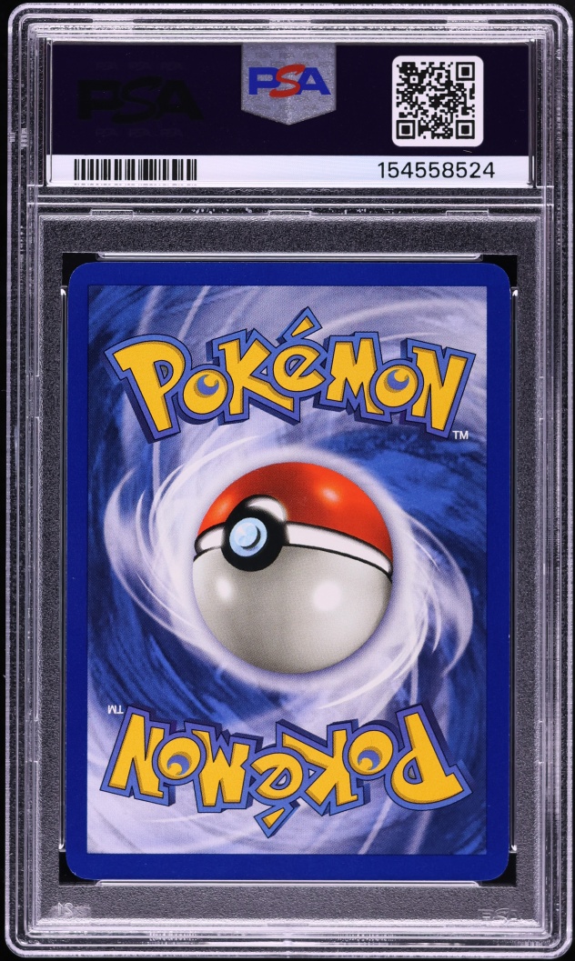 1999 Pokemon Fossil 1st Edition Gastly #33 PSA 8 NM-MT