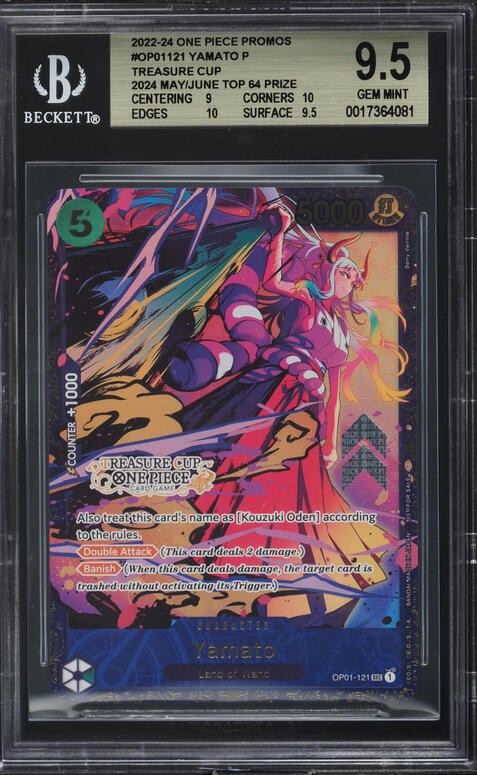 2023 One Piece Promo Championship Top 64 Jozu #OP02-008 PSA