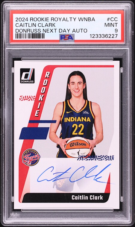 2017 Donruss Next Day OG Anunoby ROOKIE AUTO #23 PSA 9 MINT on