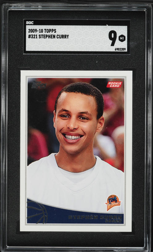 2009 Topps Basketball Stephen Curry ROOKIE #321 PSA 10 GEM MINT on