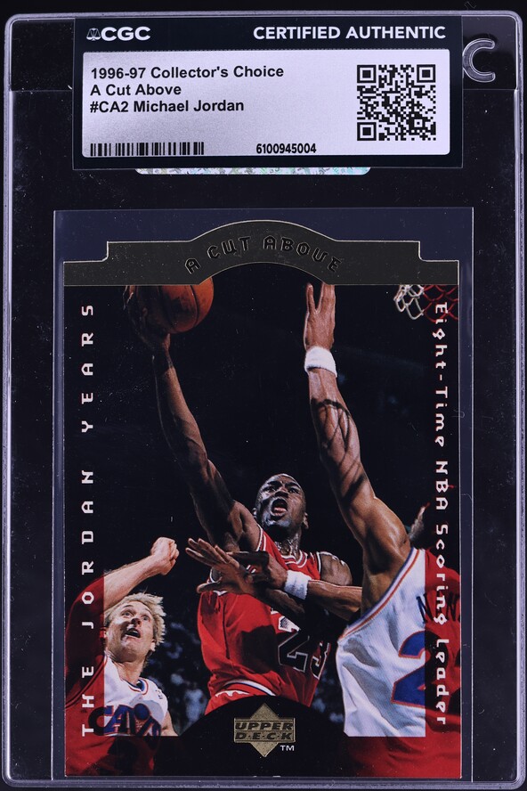 1996 Fleer Basketball Michael Jordan #13 PSA 10 GEM MINT on