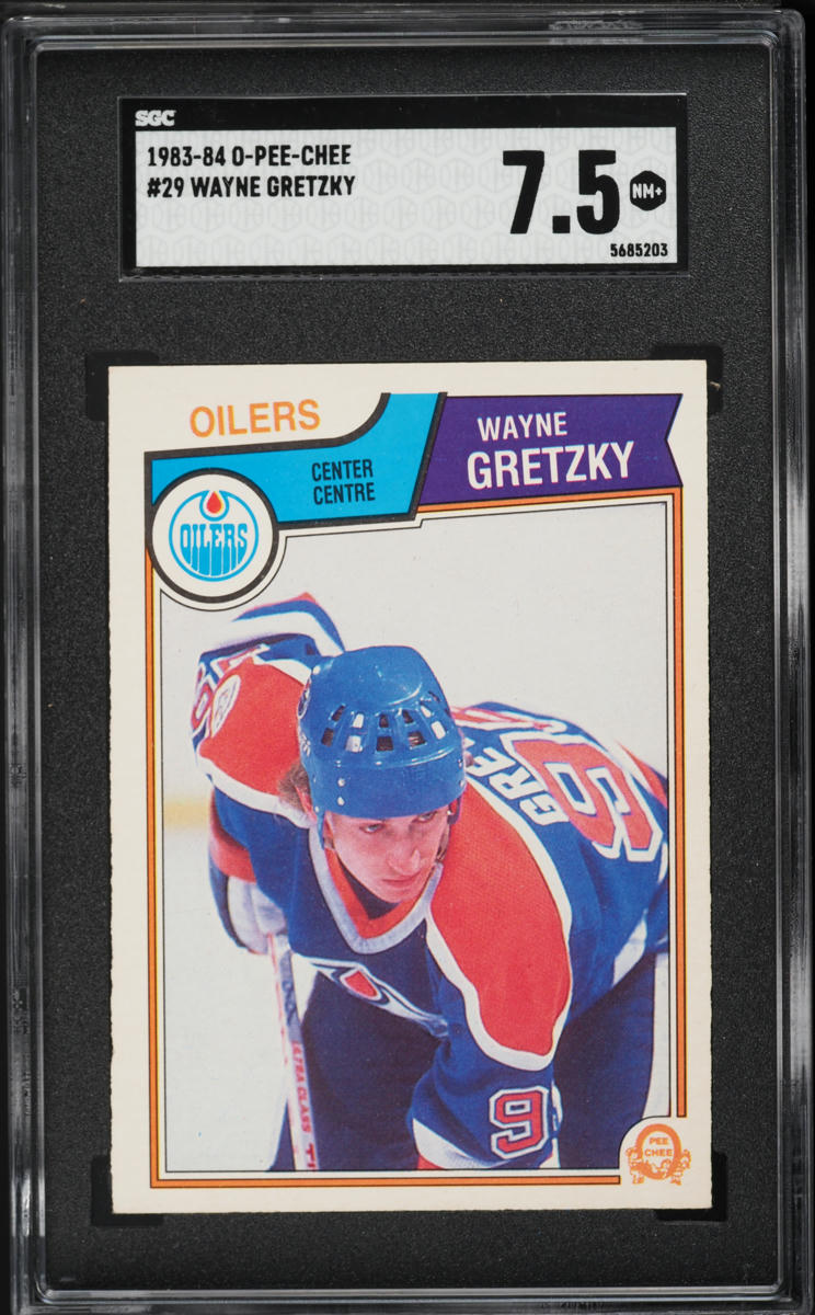 1983 O-Pee-Chee Hockey Wayne Gretzky #29 SGC 7.5 NRMT+