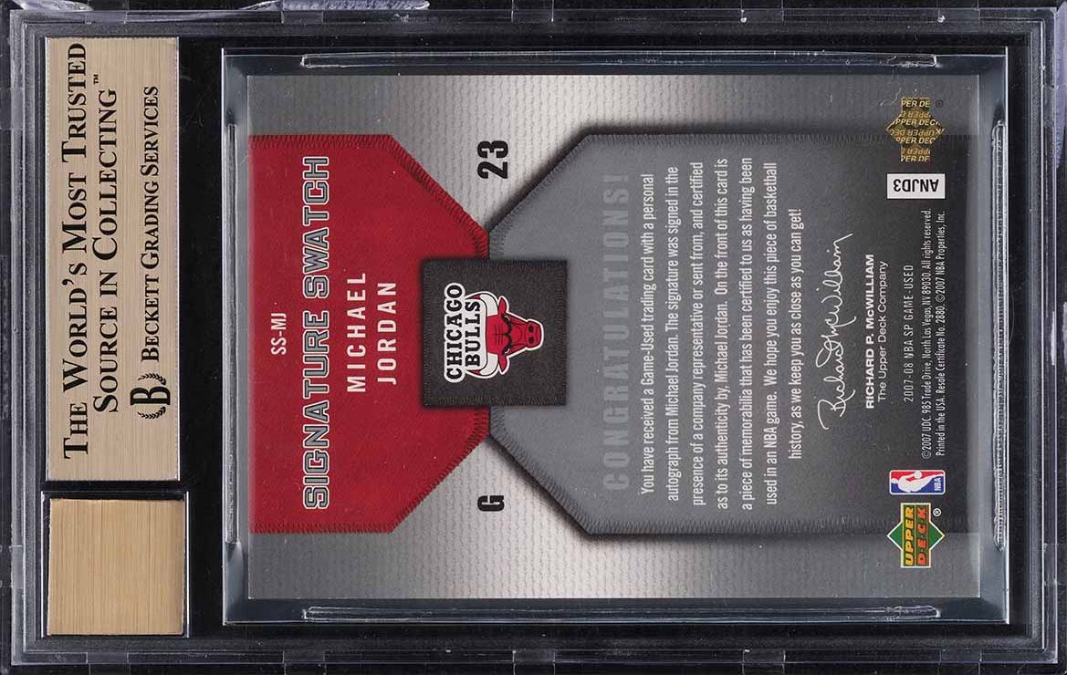 スポーツ選手 Michael Jordan SP PSA 9 MICHAEL JORDAN~1989 HOOPS ALL-STAR TEAM PSA-9 MINT GRADED