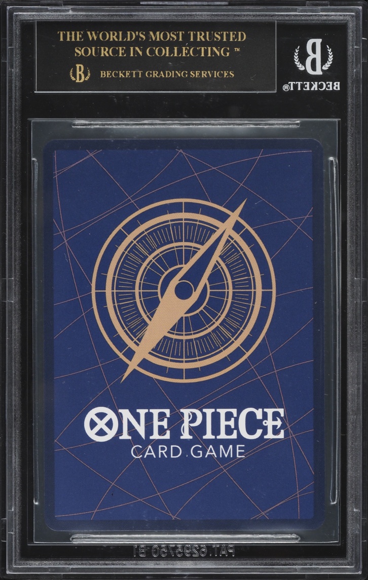 2022 One Piece Japanese Paramount War Alt Art Boa Hancock #OP02-059 BGS 10 BLACK LABEL