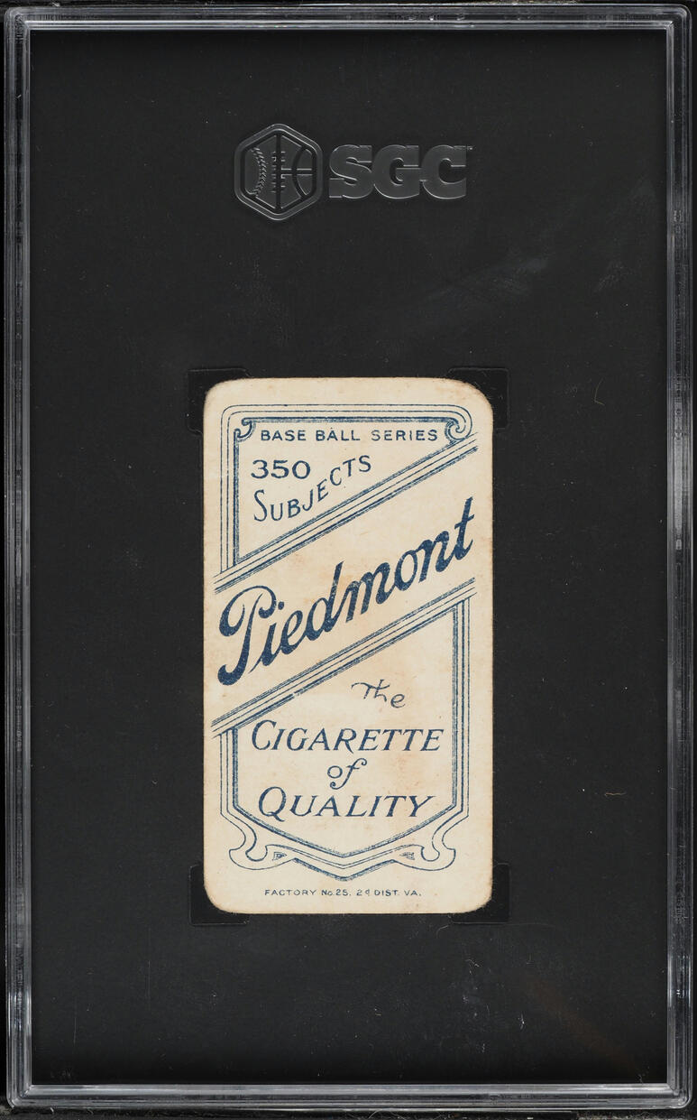 1909-11 T206 Chappie Charles PIEDMONT SGC 1 PR