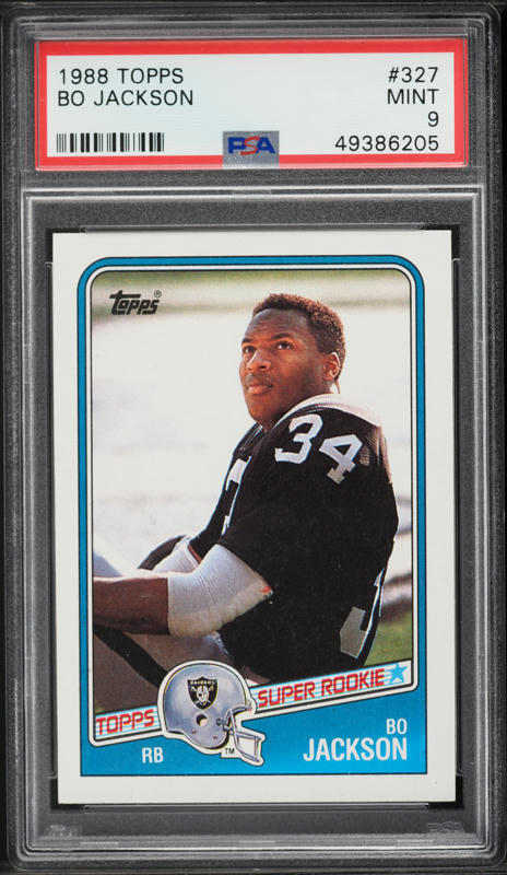 1989 Score Supplemental Bo Jackson #384S PSA 10 GEM MINT on